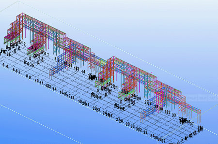 Saudi Arabia Gas Fired Power Station-Comprehensive Pipe Support